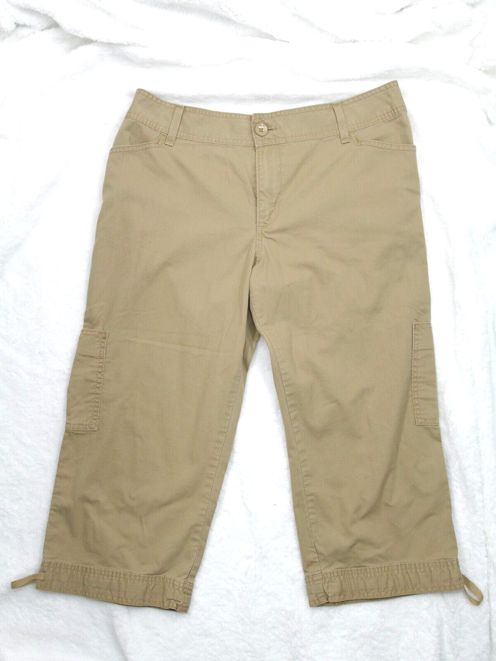 Capri pants Levis Beige Cotton crafed with pride california